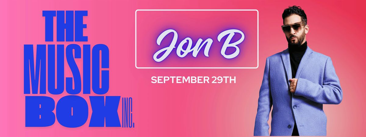 The Music Box Jon B Intimate Performance