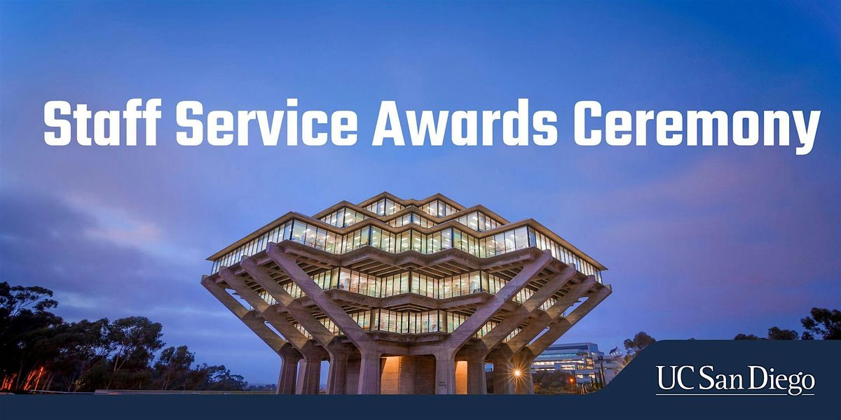 2025 UC San Diego Staff Service Awards
