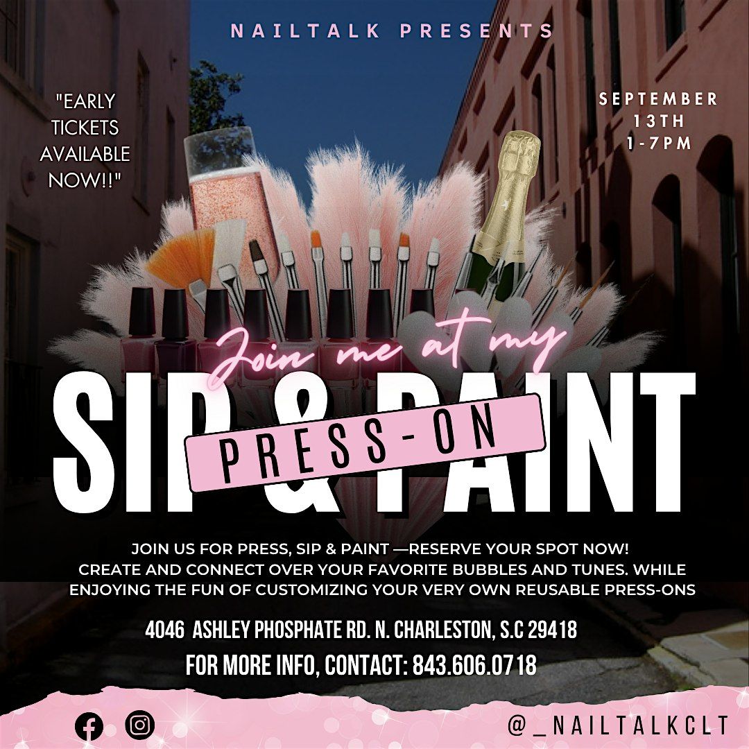Press, Sip & Paint