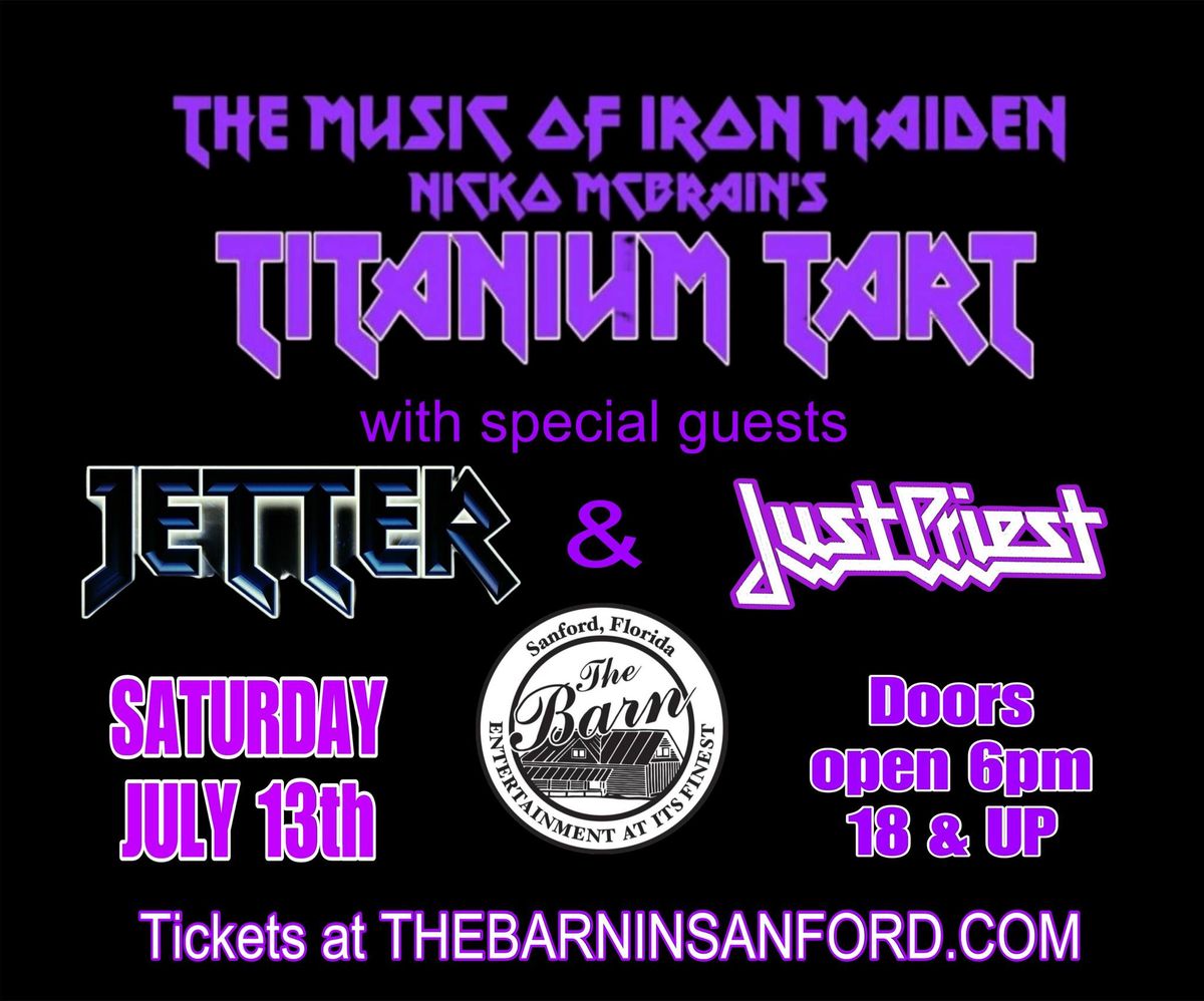 Just Priest opening for Jetter and Titanium Tart!
