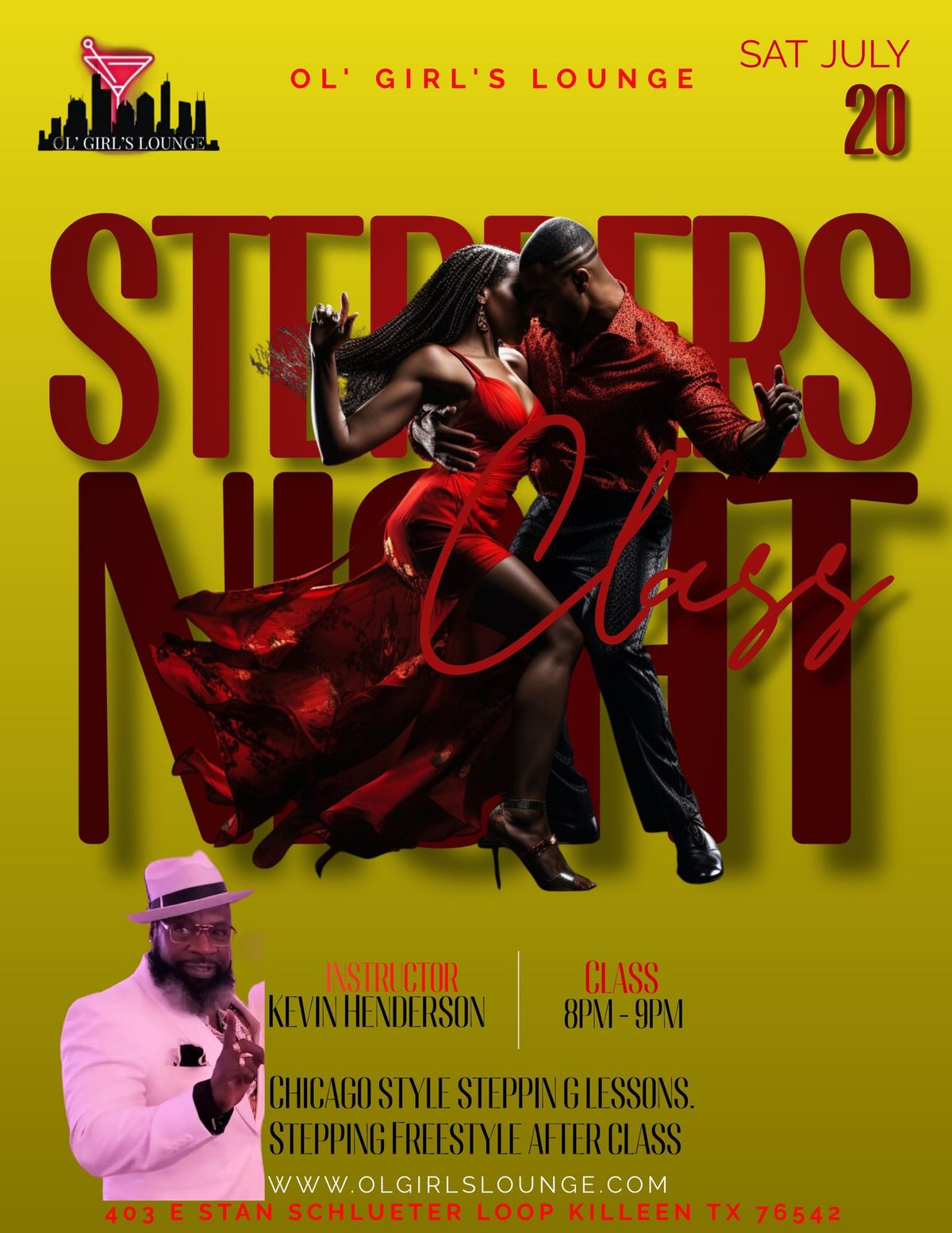 Steppers Night 