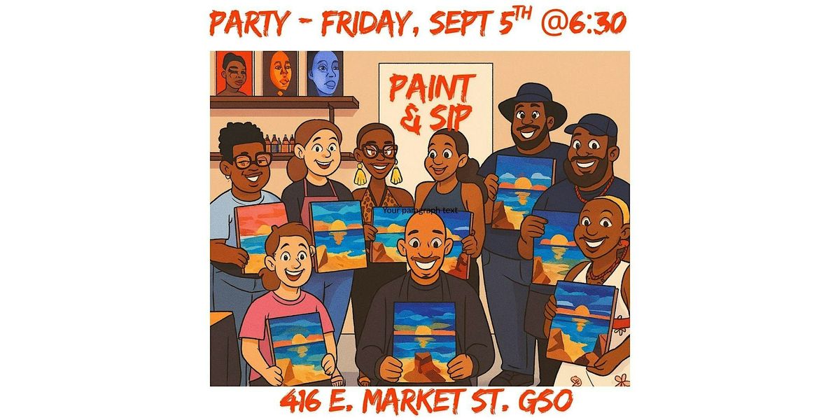 Paint & Sip Party