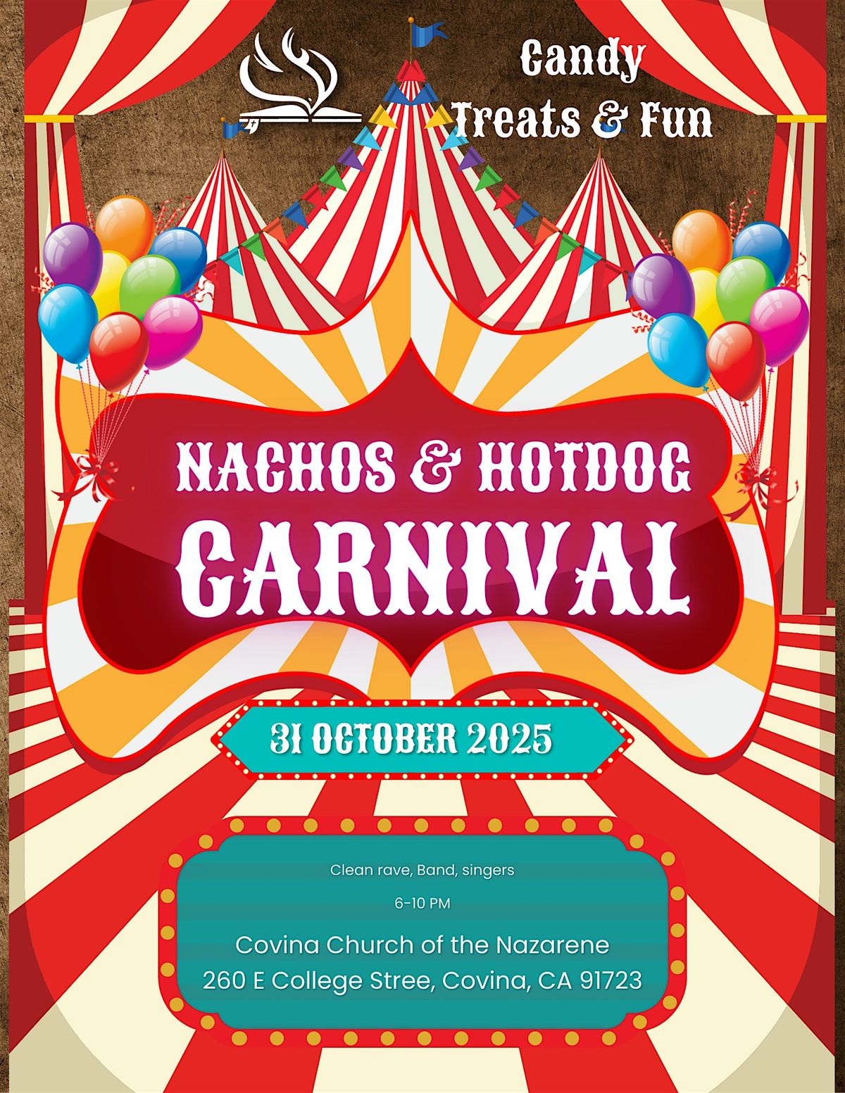 Covina Nachos & Hotdog Carnival | Family Fun Night 2025