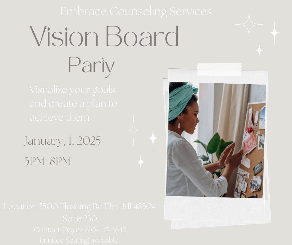 New Years Vision Board Party