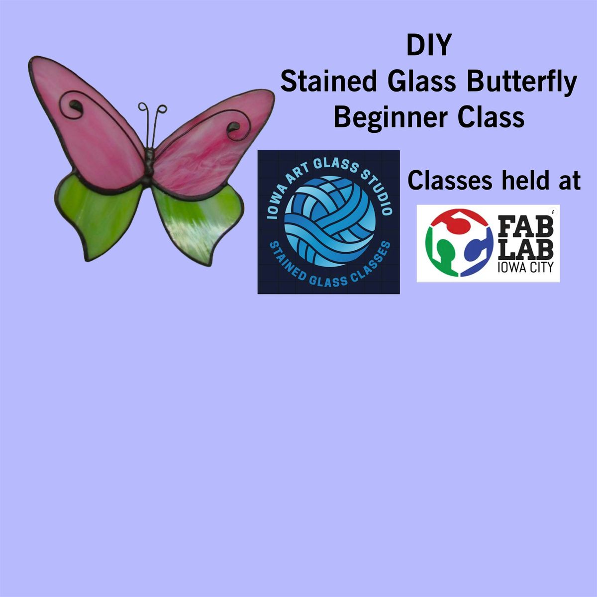 DIY Stained Glass Butterfly