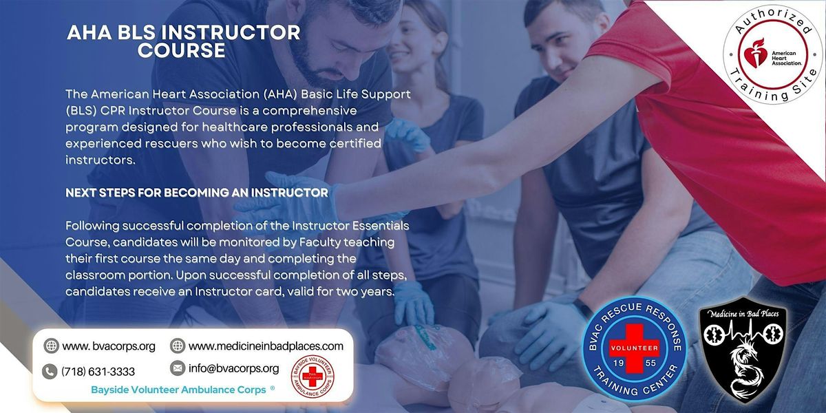 AHA CPR Instructor Course (March 30th)