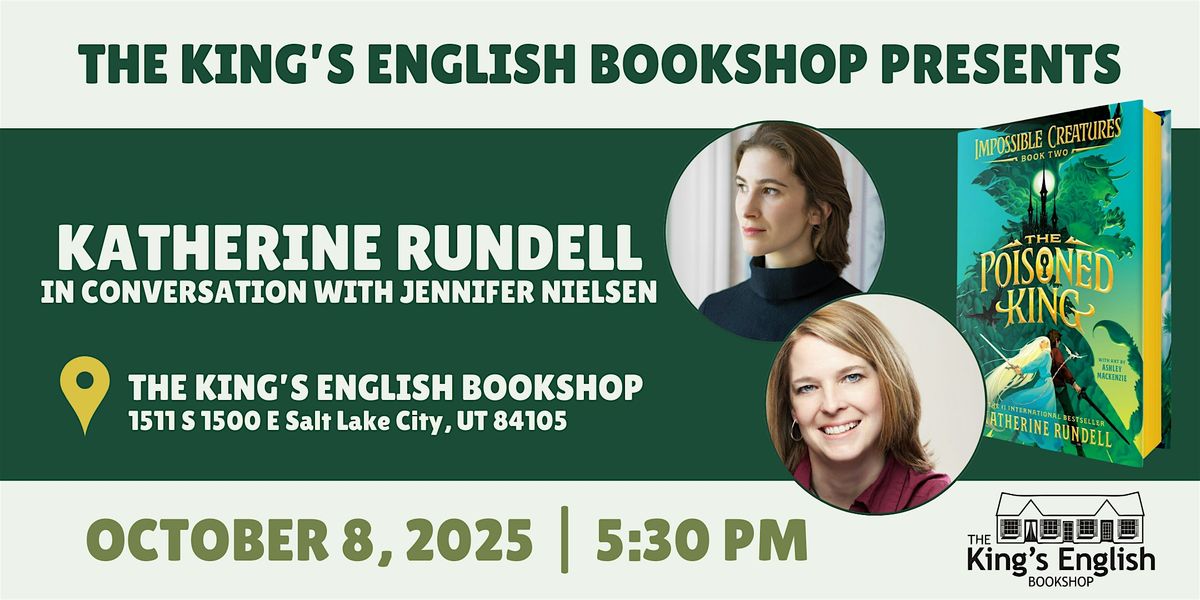 Katherine Rundell | The Poisoned King
