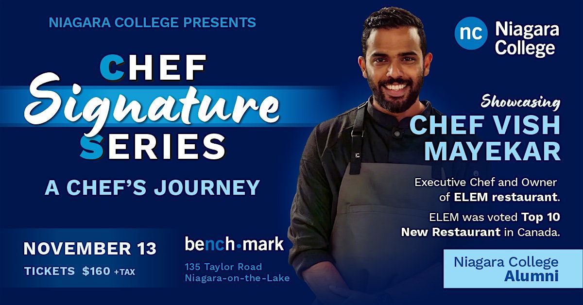 Chef Signature Series - A Chef's Journey: Chef Vish Mayekar