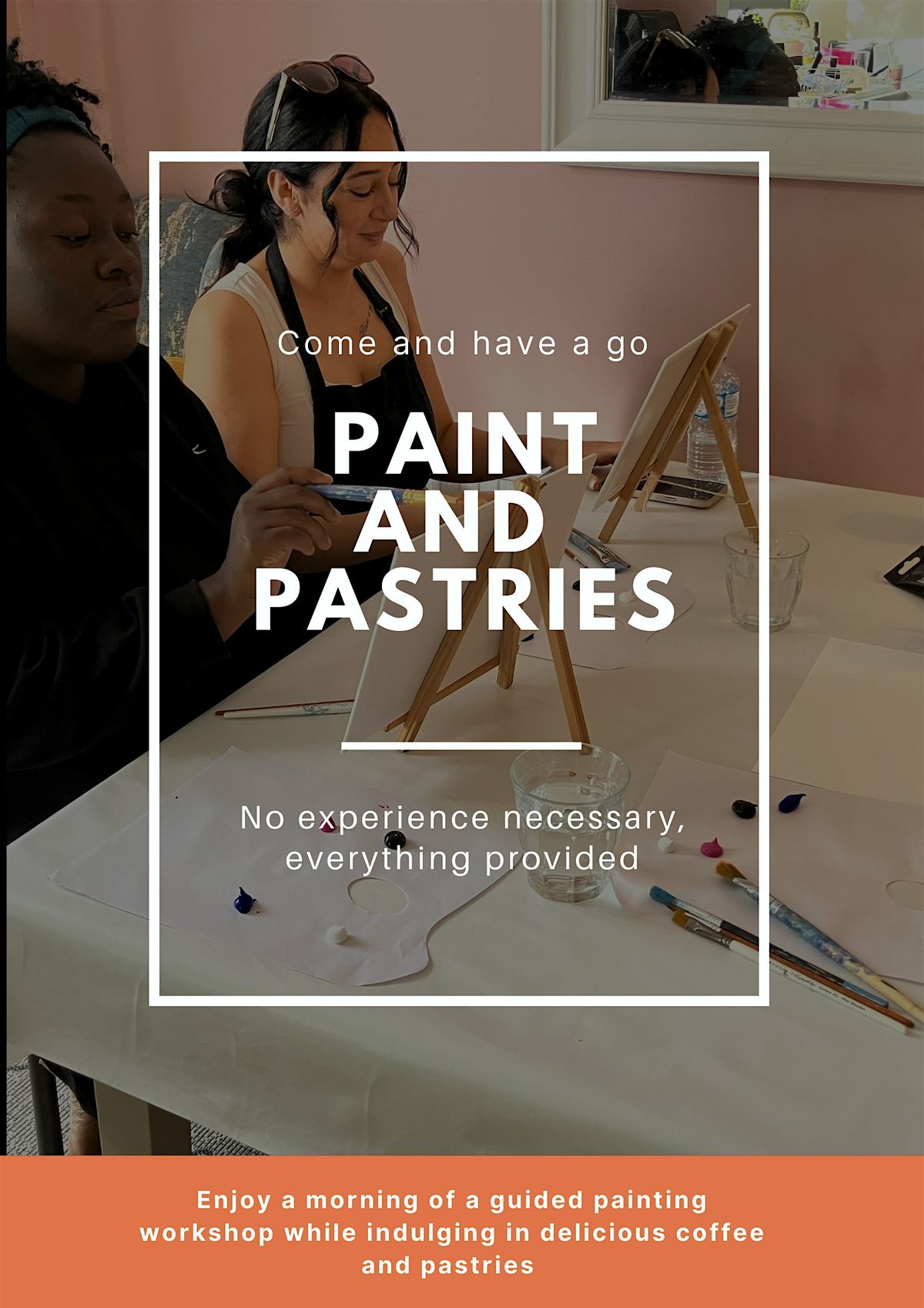 Paint and Pastries- Paint a Sunset