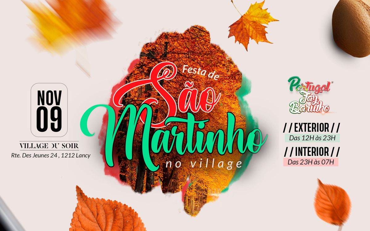 Festa de S\u00e3o Martinho no Village \ud83c\uddf5\ud83c\uddf9