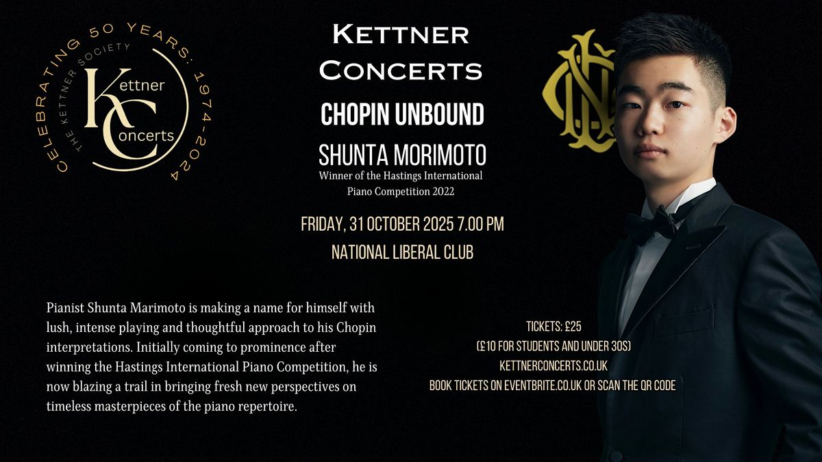 Chopin Unbound | Shunta Morimoto (piano)