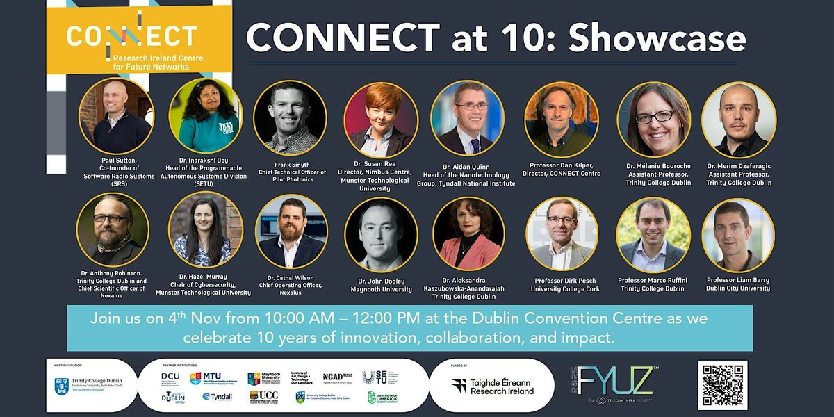 CONNECT at 10: CONNECT Centre Showcase
