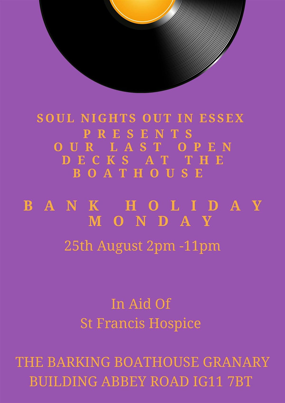Charity Open Decks Alldayer