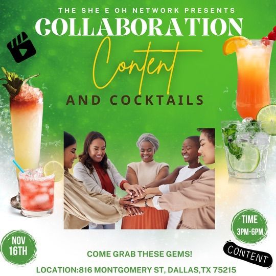 Collaboration, Content &\u2019 Cocktails