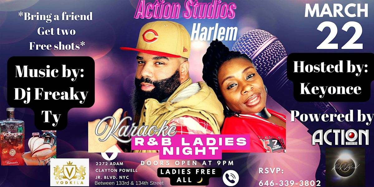 Karaoke R & B Ladies Night in Harlem