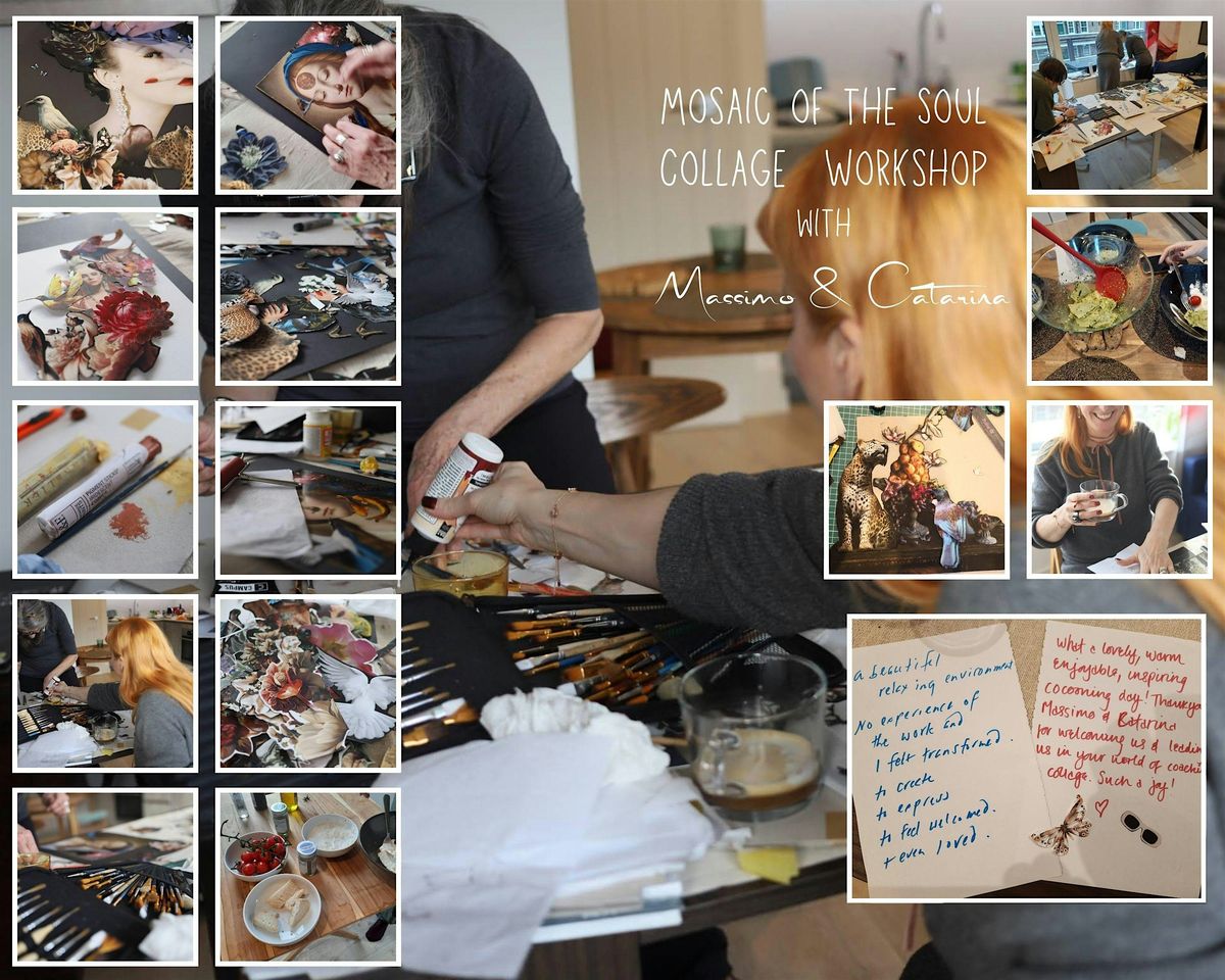 Mosaic of the Soul: A Collage \u2b50Fine-Art Creative Workshop