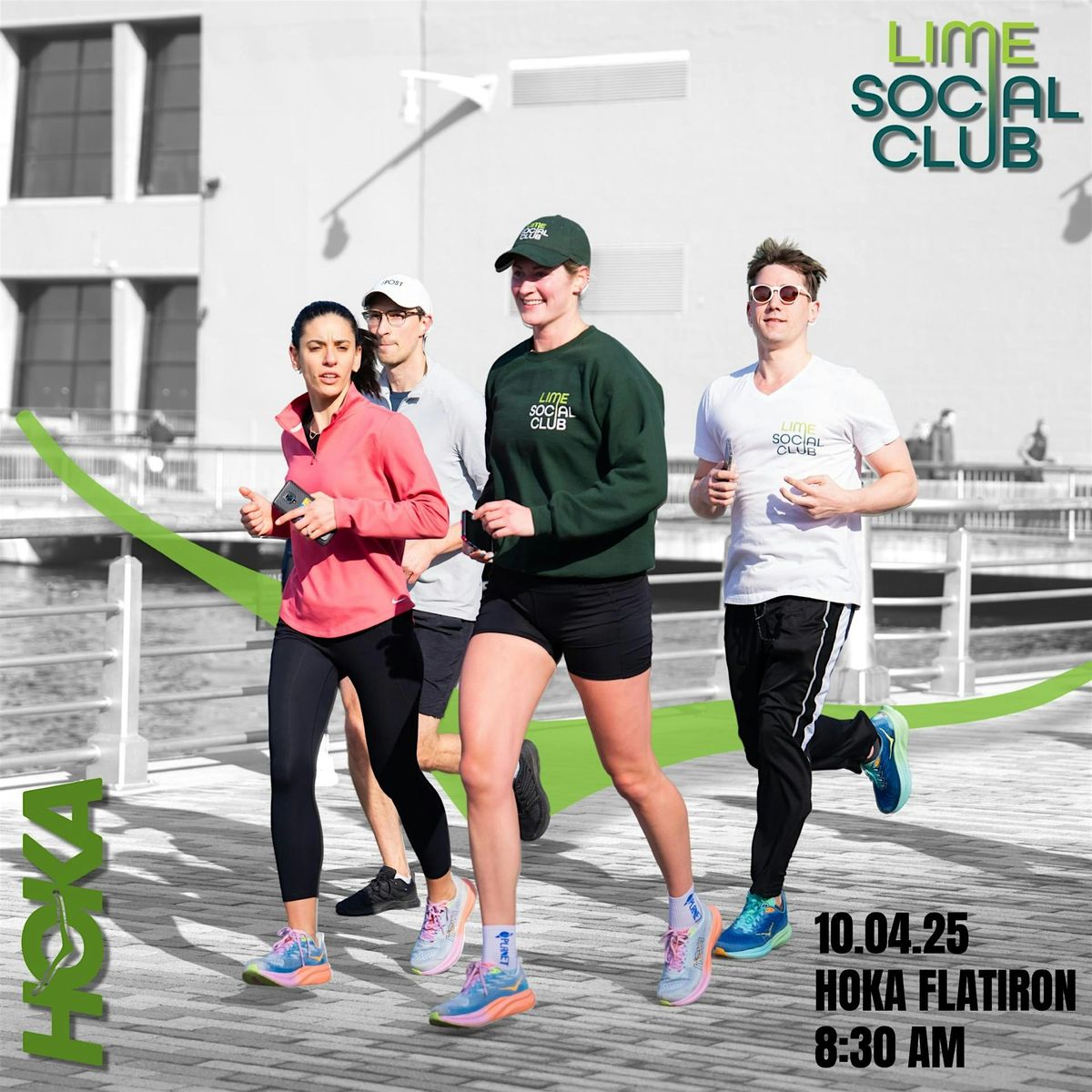 HOKA x Lime Social Club 3M Run