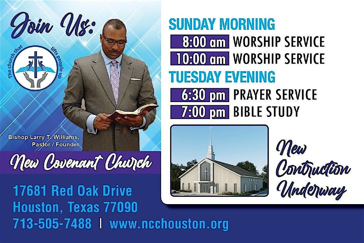 Sunday Service with New Covenant Church Houston