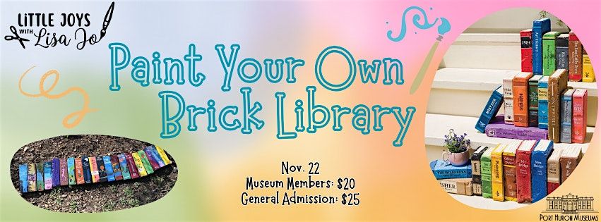 Paint Your Own Brick Library