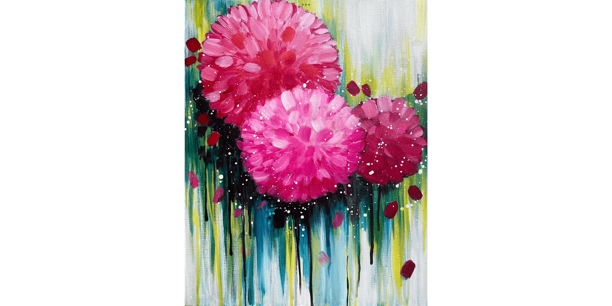 Happy Hydrangeas II - Paint and Sip in Houston | Classpop!\u2122