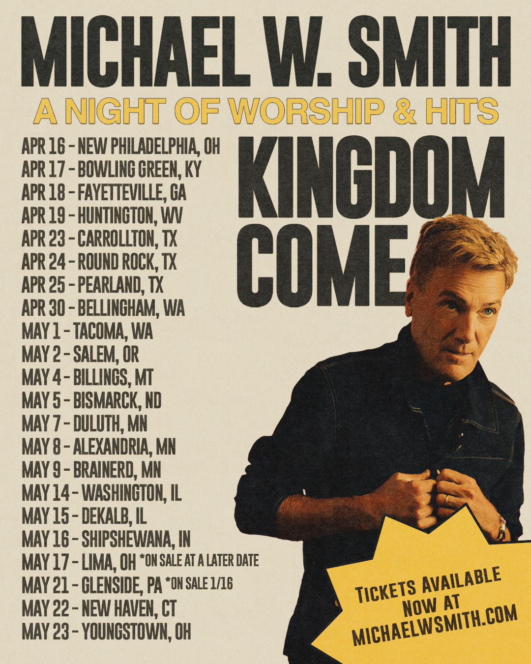 Michael W. Smith at Shubert Theater New Haven