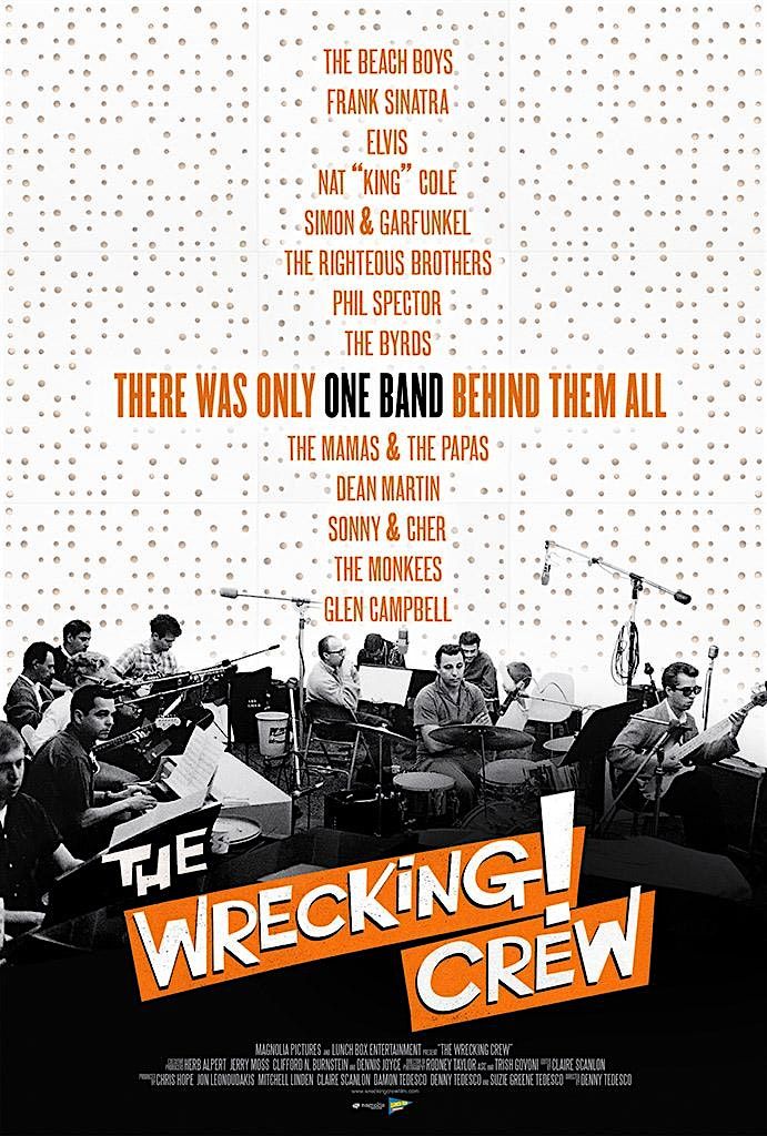 Me, Myself, & Us Productions: "The Wrecking Crew" Documentary \/ Q&A