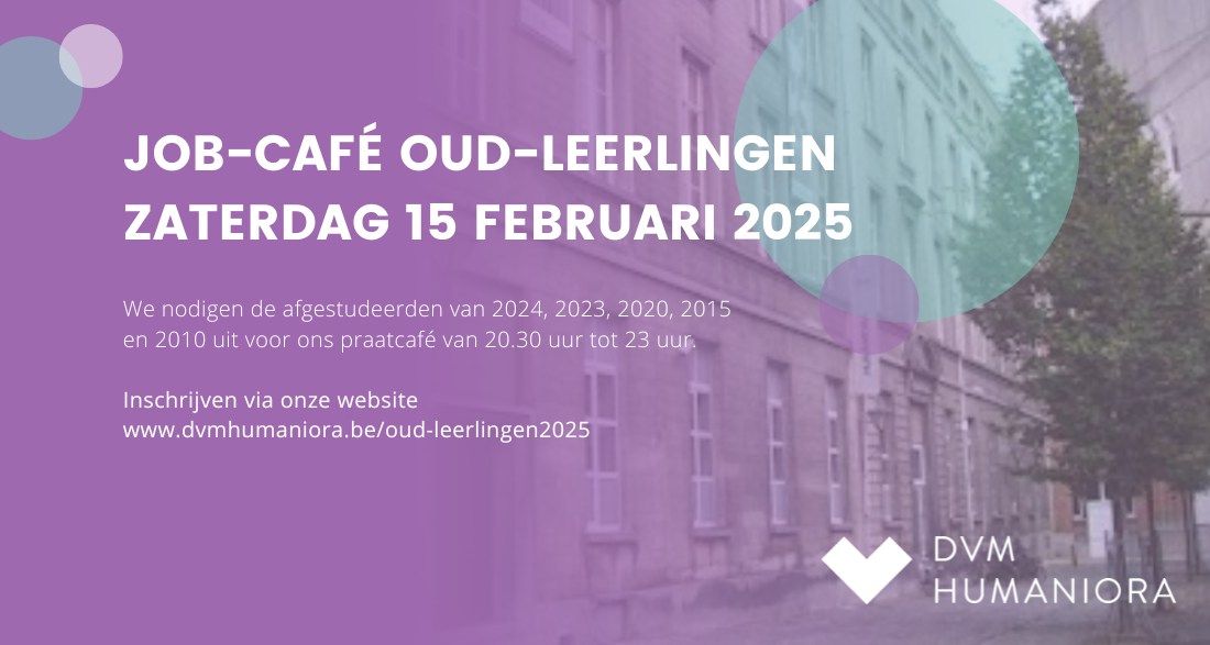 JOB-caf\u00e9 oud-leerlingen