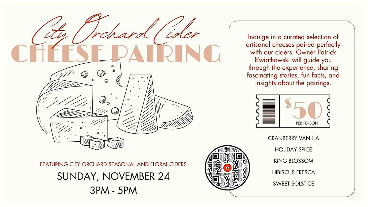 Cider & Cheese Pairing Class