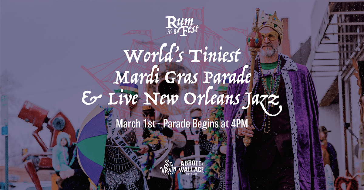 World's Tiniest Parade & Mardi Gras Party!