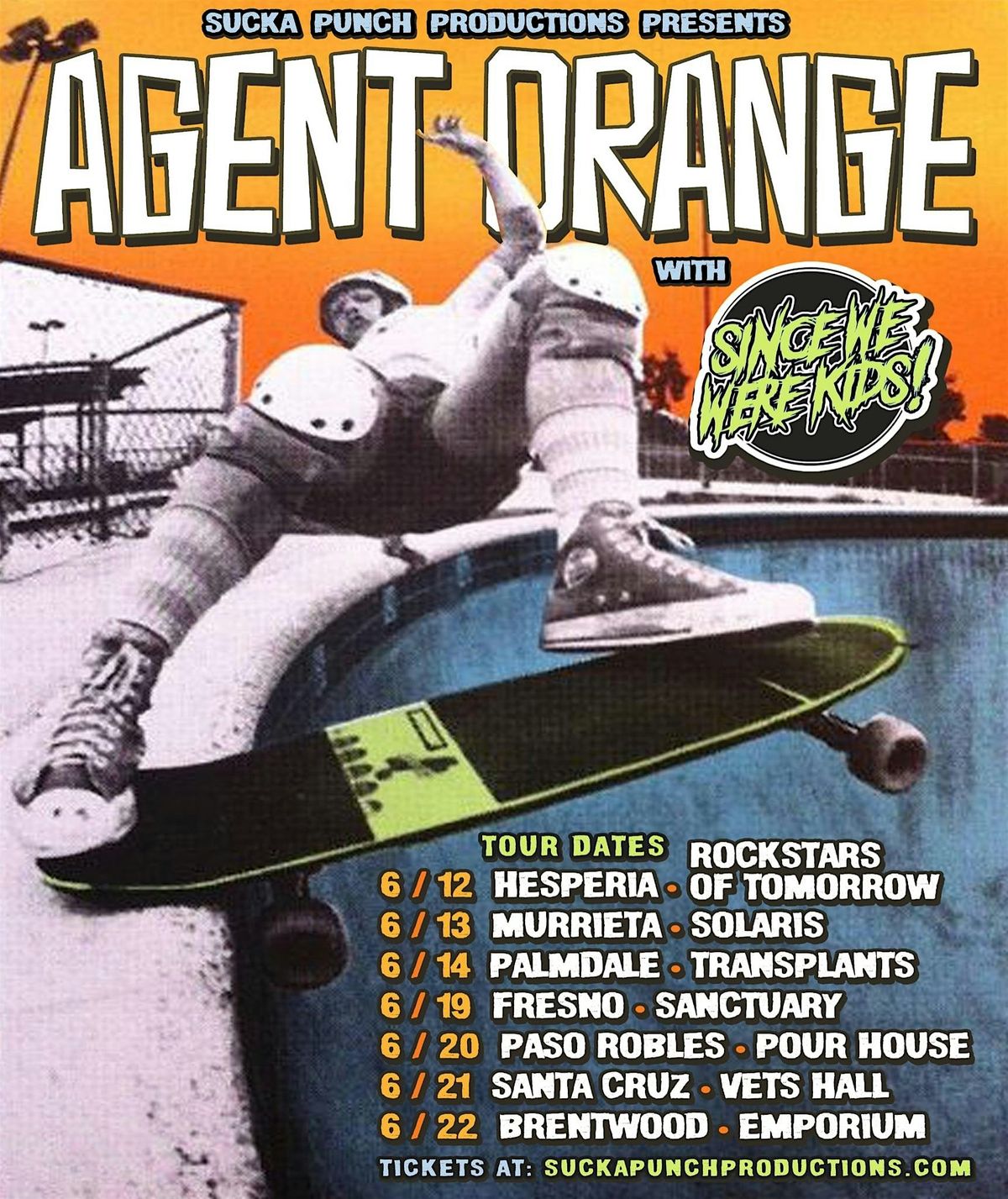 Agent Orange with Since We Were Kids Live in Concert at Solaris in Murrieta