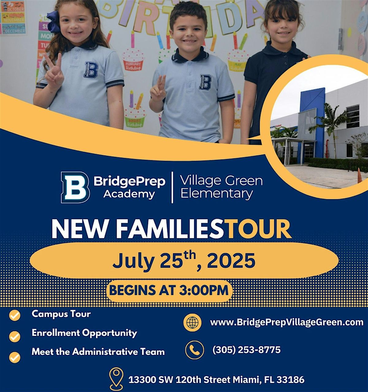 BridgePrep Village green School Tour
