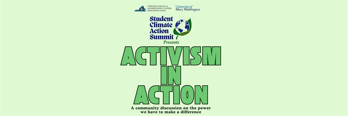 Activism in Action: A Community Climate Discussion