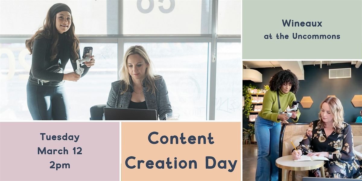 March Content Creation Day