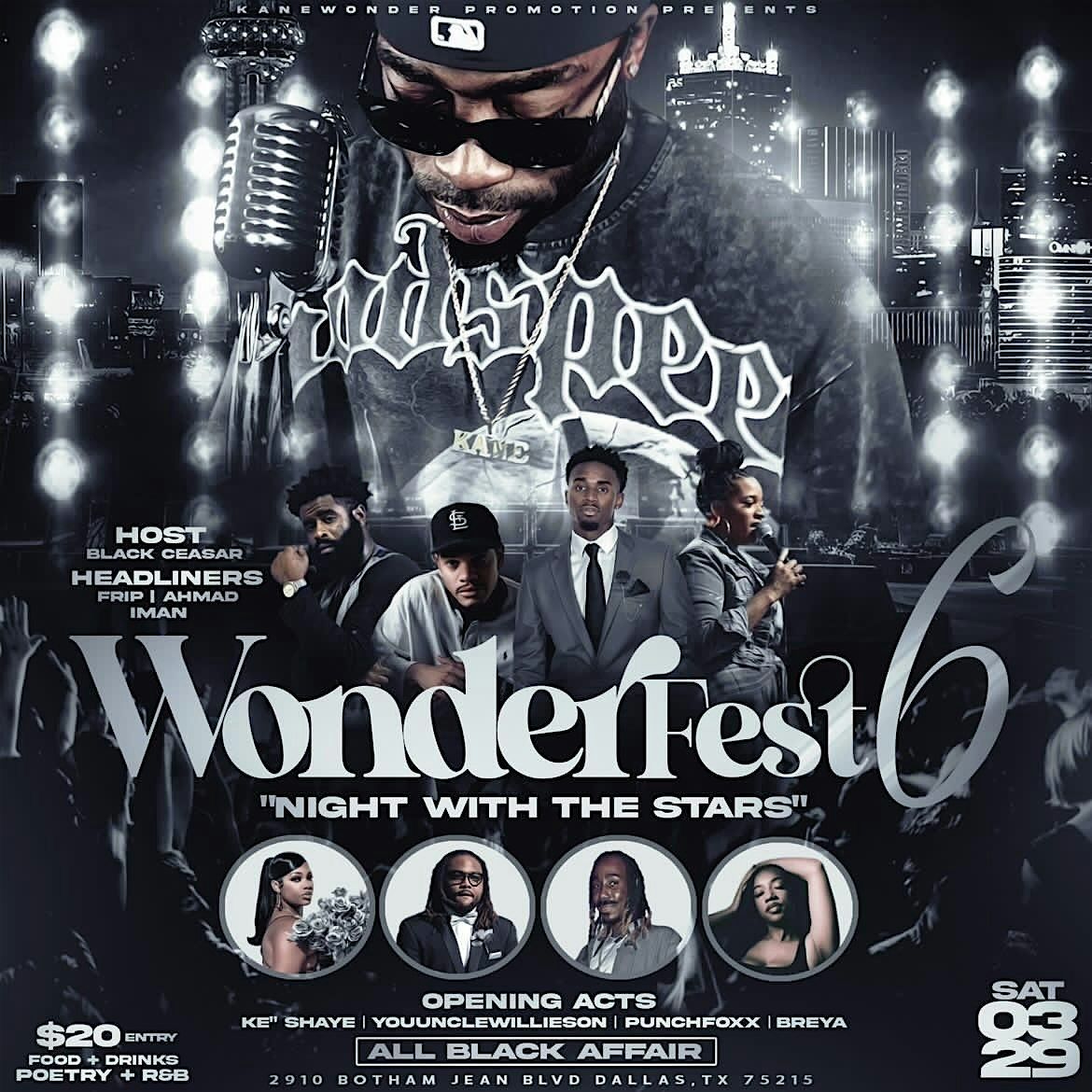 WonderFest 6 \u201cNight with the Stars\u201d