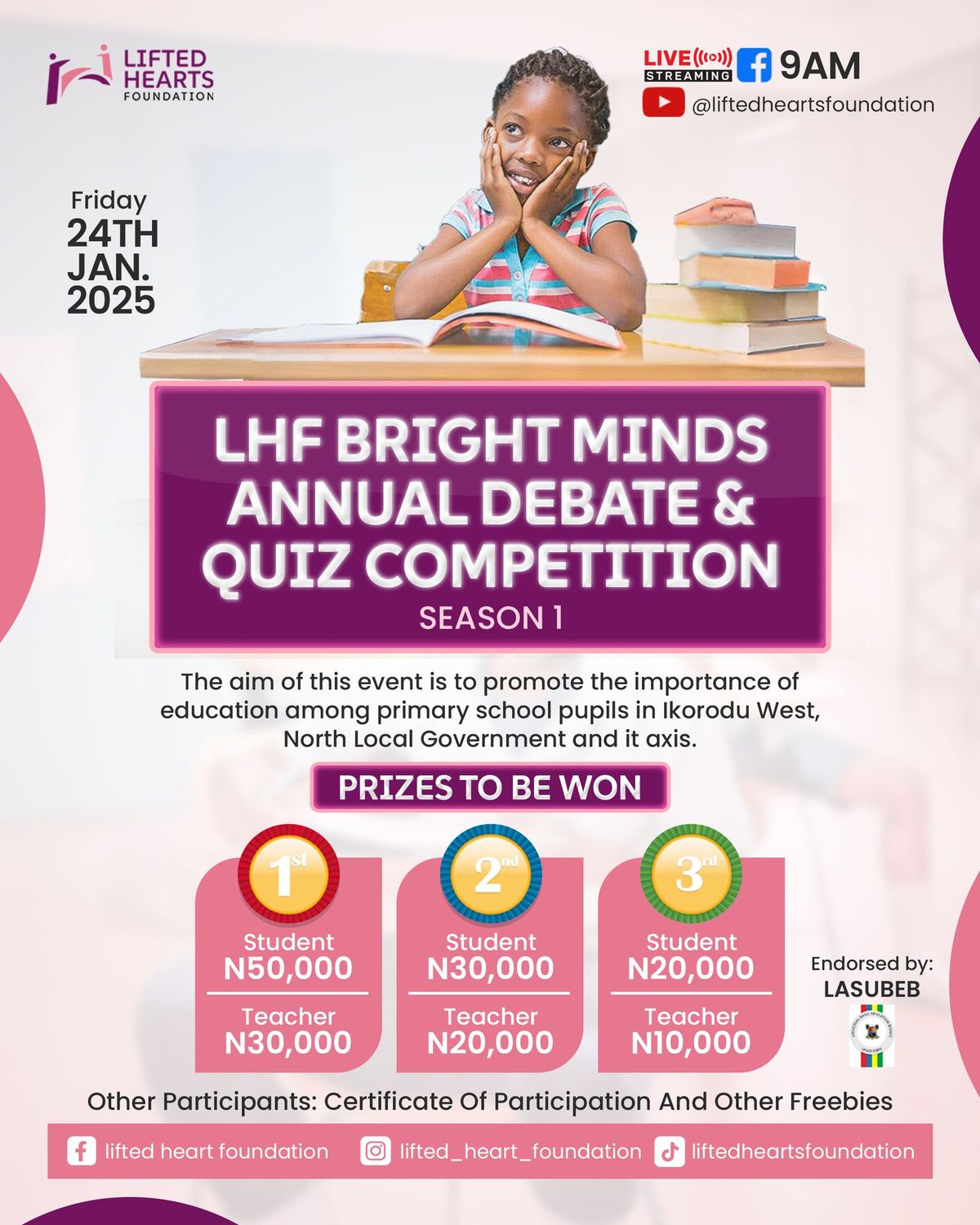 LHF Bright Minds Annual Debate & Quiz Competition (Season 1)