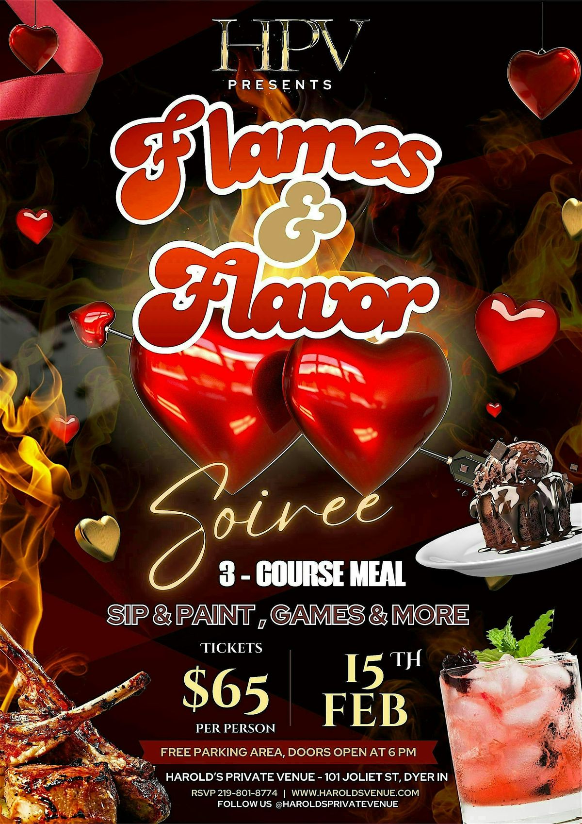 Flames & Flavor Soiree