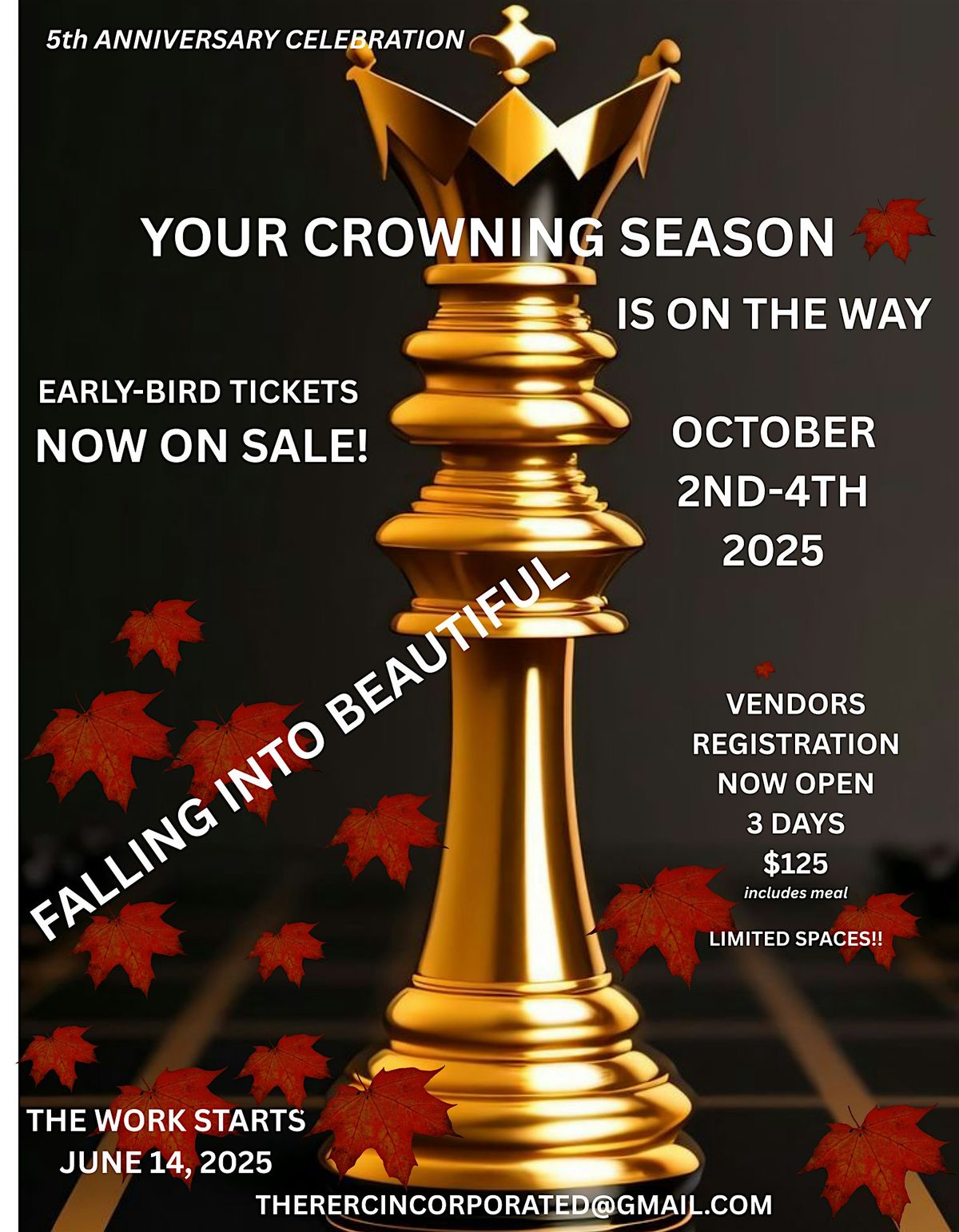 YOUR CROWNING SEASON