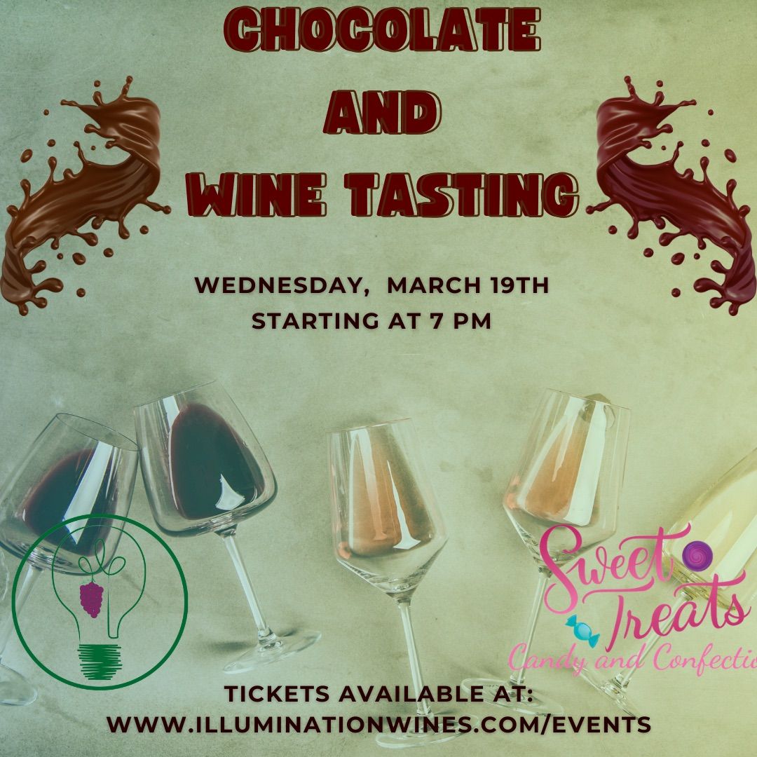 *SOLD OUT* March 19th Chocolate and Wine Tasting