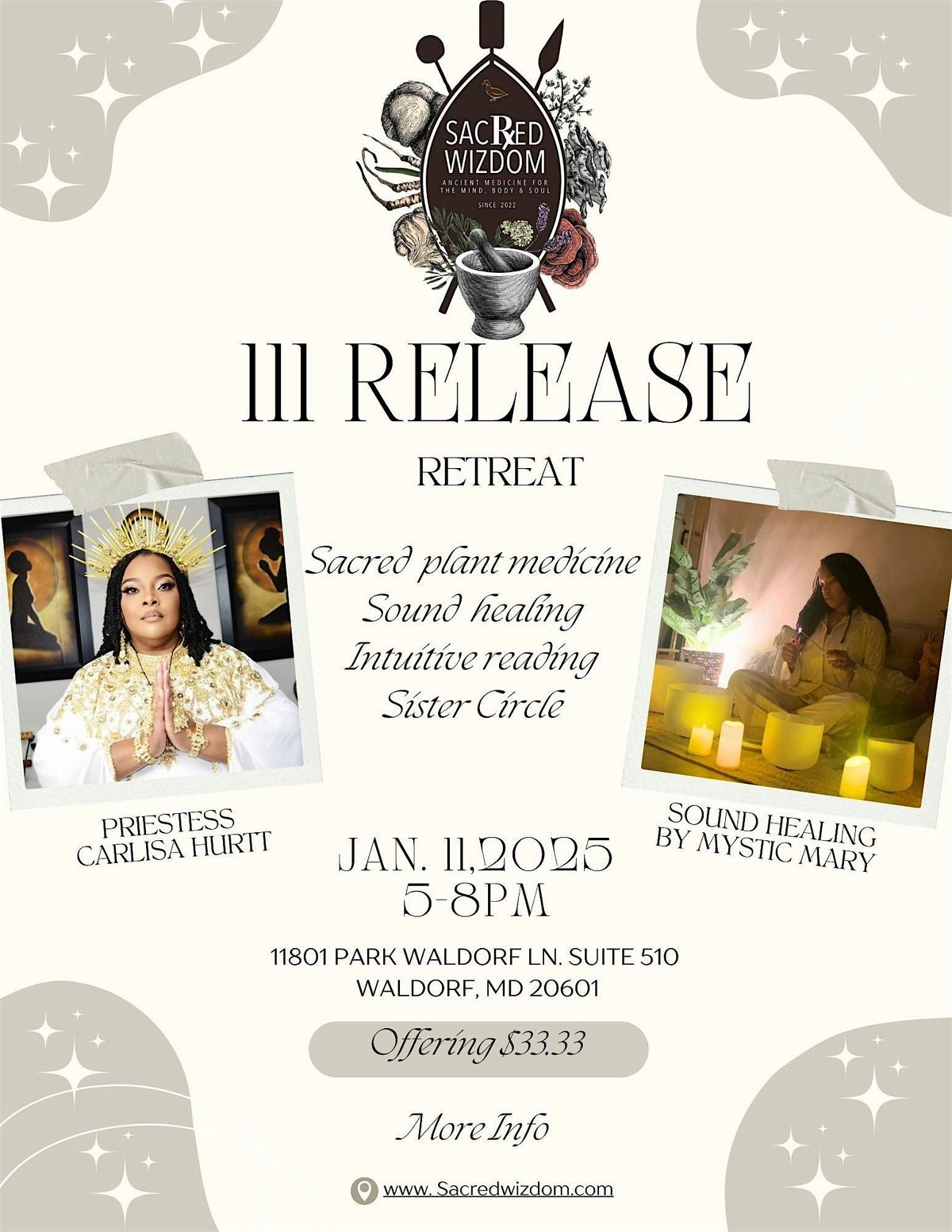 111 Release Retreat