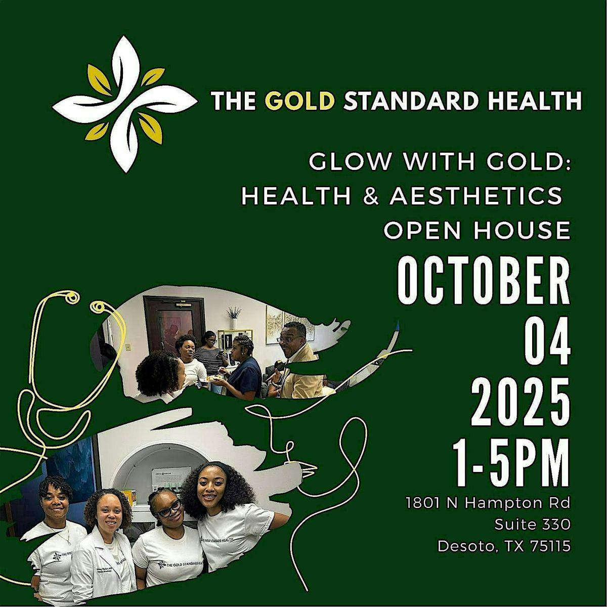 GLOW WITH GOLD- HEALTH & AESTHETIC OPEN HOUSE