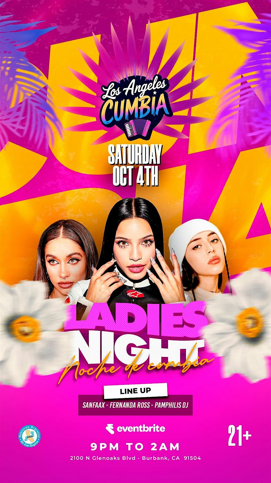 LOS ANGELES CUMBIA "LADIES NIGHT"