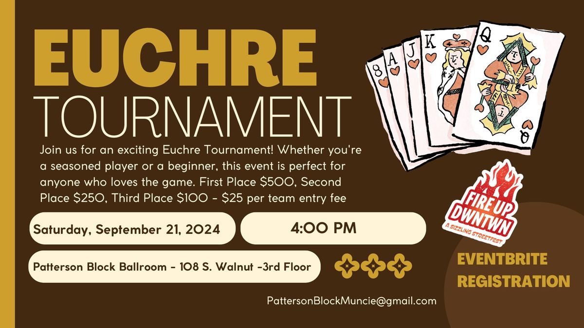 EUCHRE TOURNAMENT