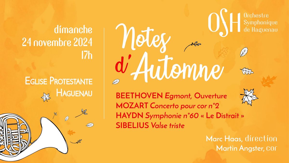 Notes d'automne