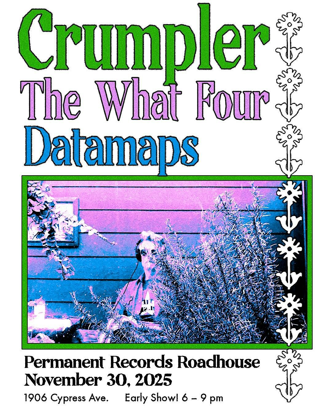 Crumpler, The What For, Datamaps