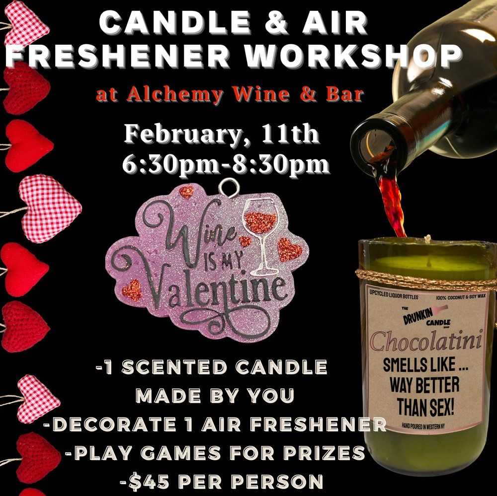 DIY Candle & Air Freshener Workshop by The Drunken Candle 