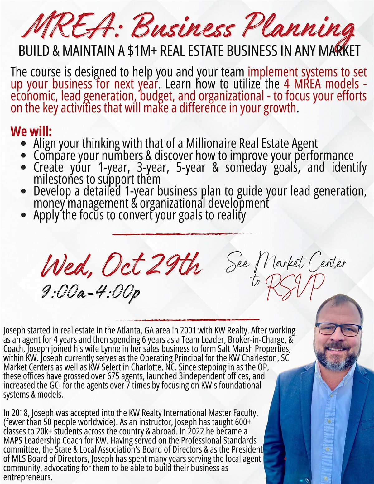 CES MREA: Business Planning