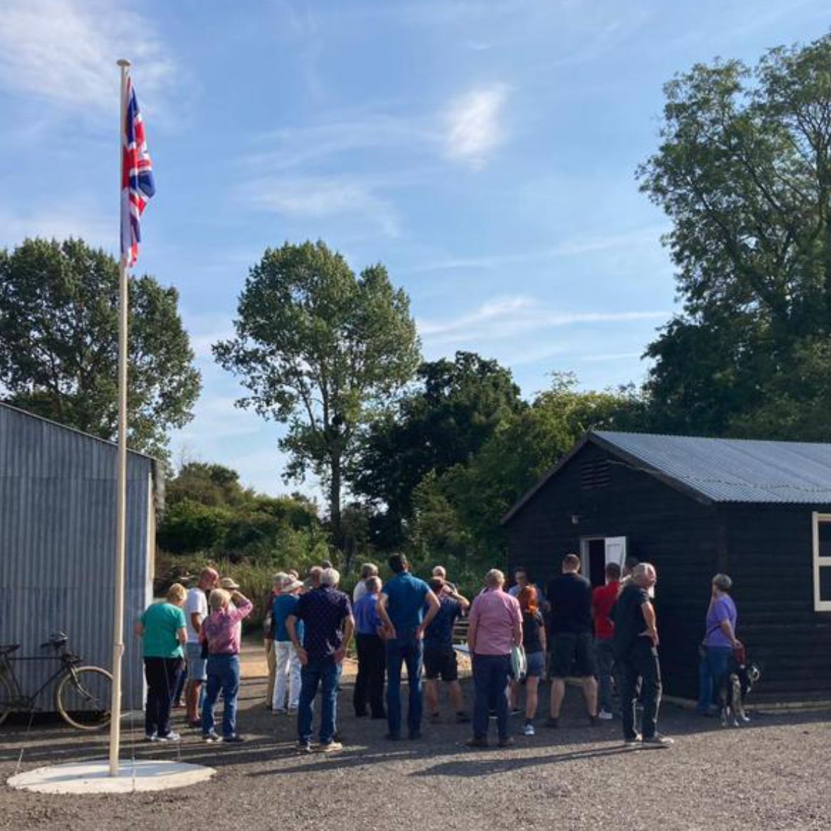 Great War Huts Site Tour