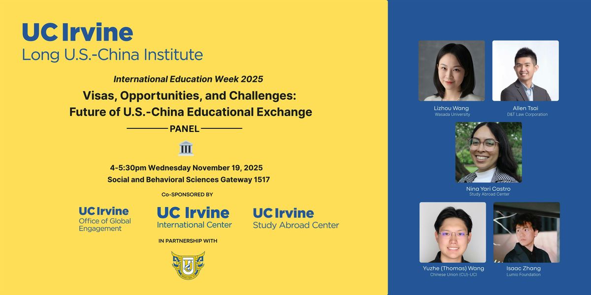 Visas, Opportunities, and Challenges: Future of U.S.-China Educational Exch