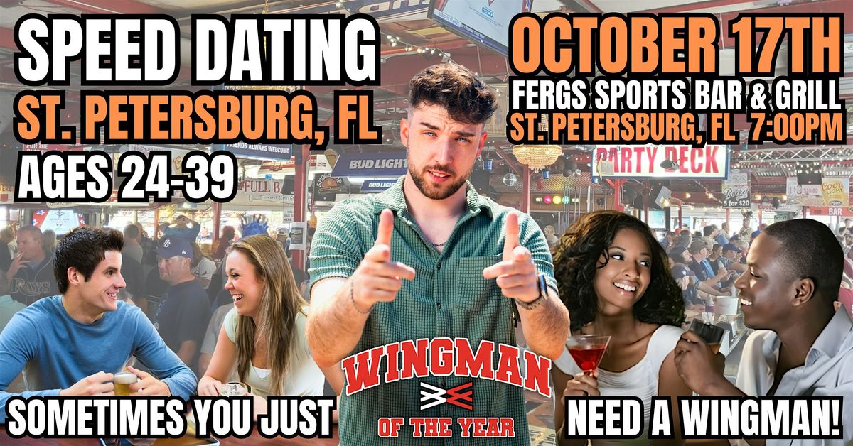 Speed Dating With Wingman Of The Year: St. Petersburg, FL
