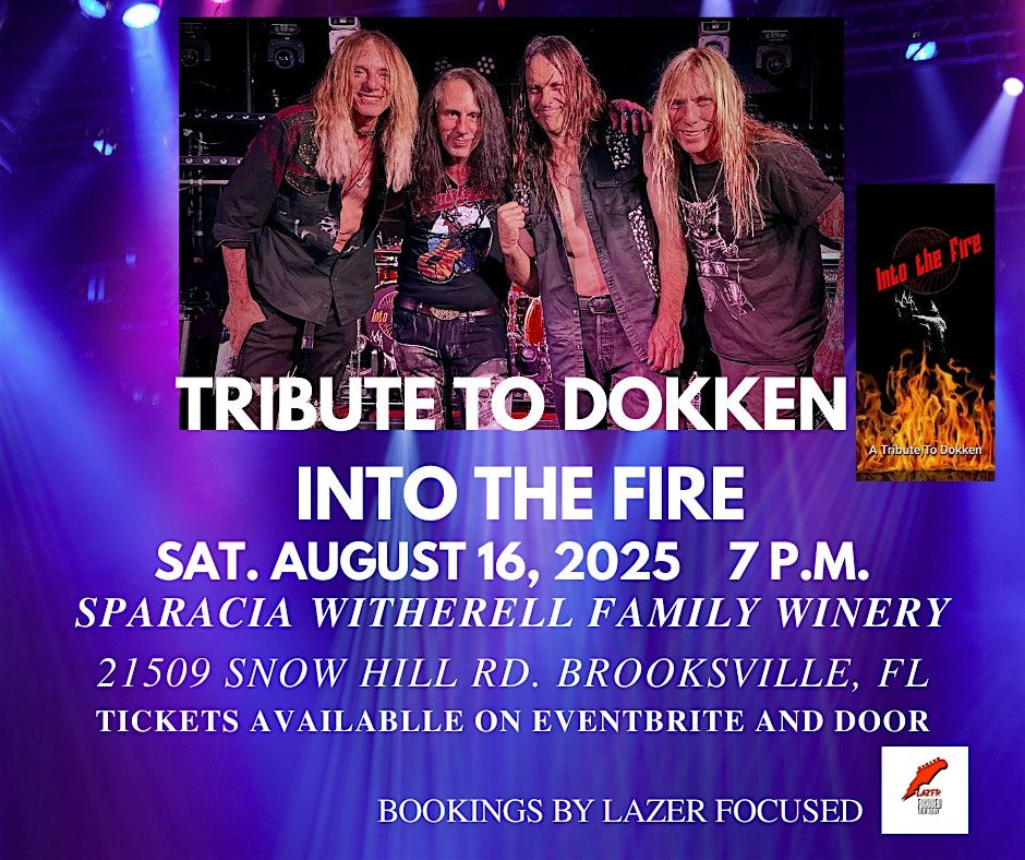 TRIBUTE TO DOKKEN - INTO THE FIRE
